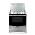 Cocina a Gas BLACKLINE 5 Quemadores 30A5G001P Stainless steel