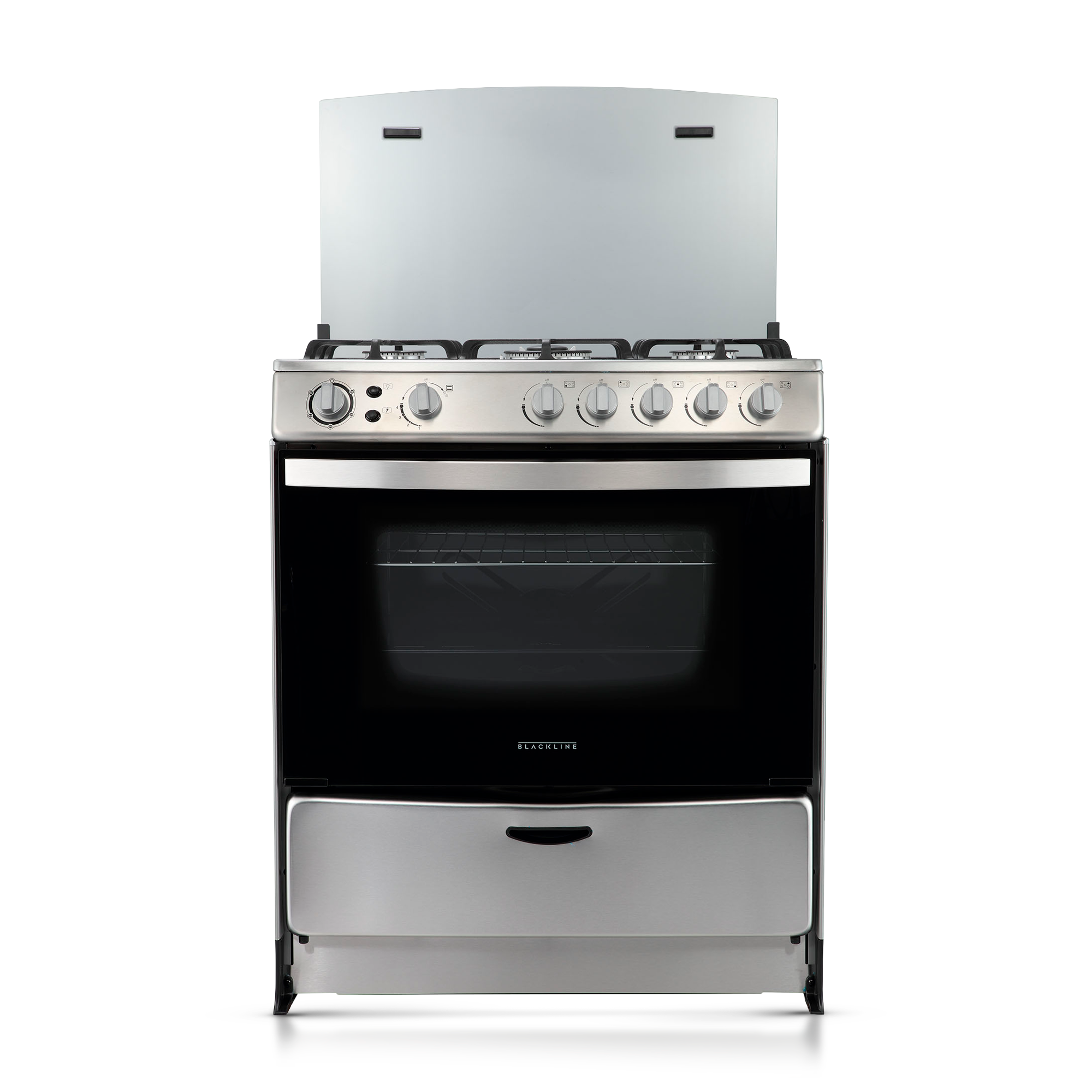Cocina a Gas BLACKLINE 5 Quemadores 30A5G001P Stainless steel