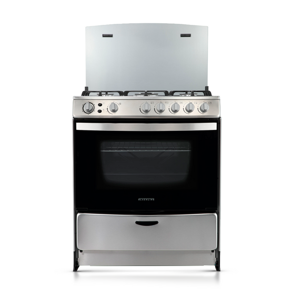 Cocina a Gas BLACKLINE 5 Quemadores 30A5G001P Stainless steel